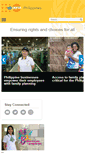 Mobile Screenshot of philippines.unfpa.org