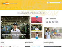 Tablet Screenshot of philippines.unfpa.org