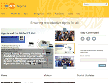 Tablet Screenshot of nigeria.unfpa.org